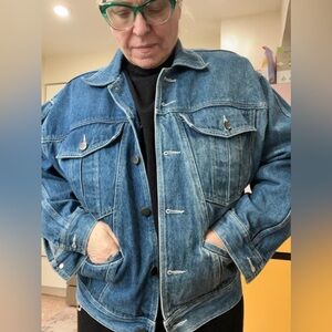 Gitano denim jean vintage boxy jacket—Men’s M womens L/XL